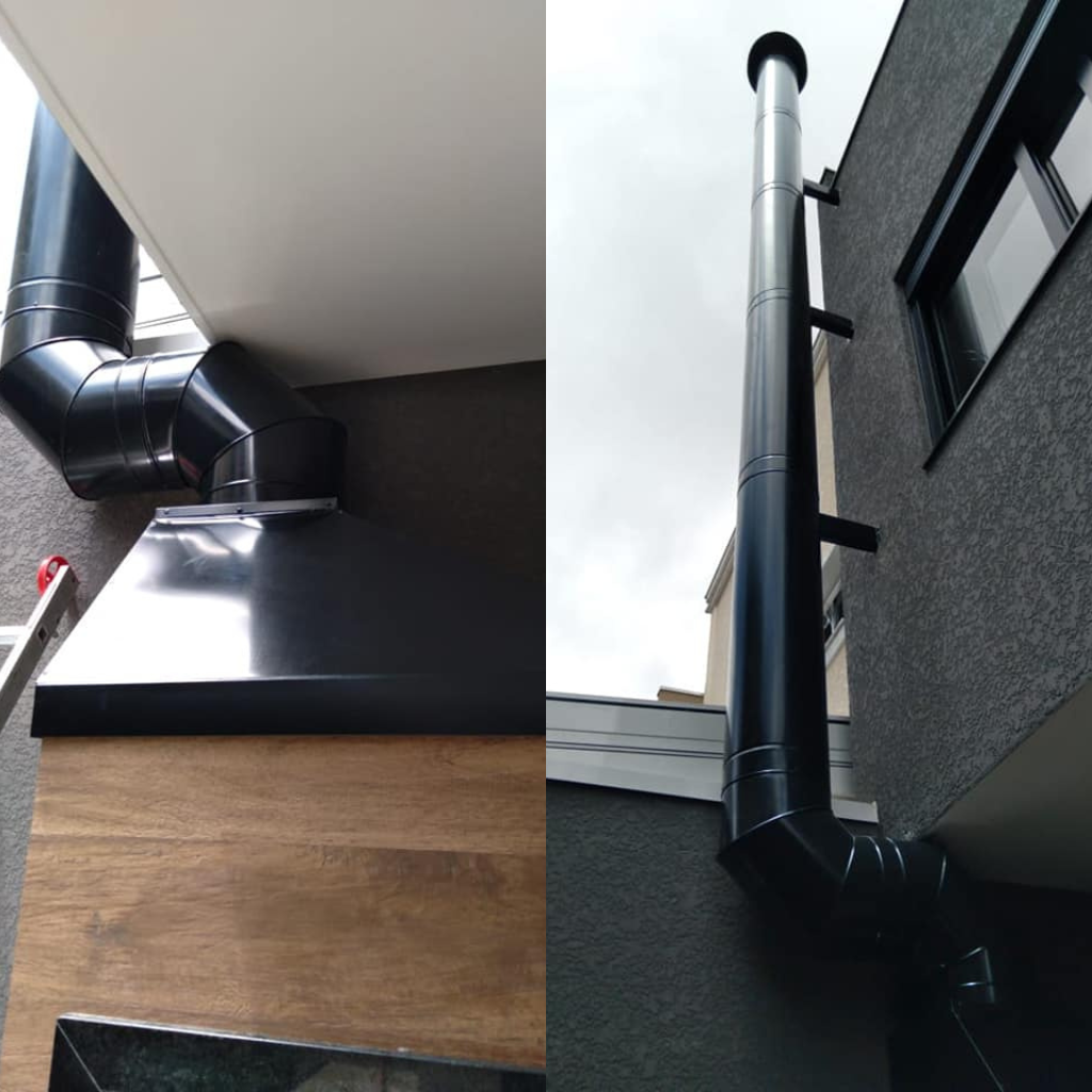 Instalação de Coifa e Duto