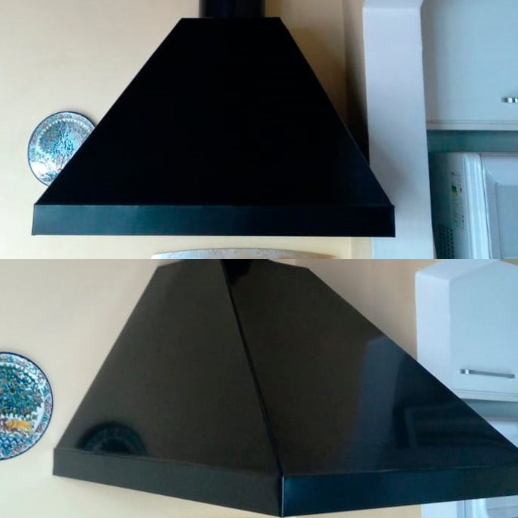 Instalação de Coifa Preta